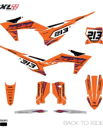 KTM SX-SXF EXC-EXC-F FULL GRAPHICS KIT