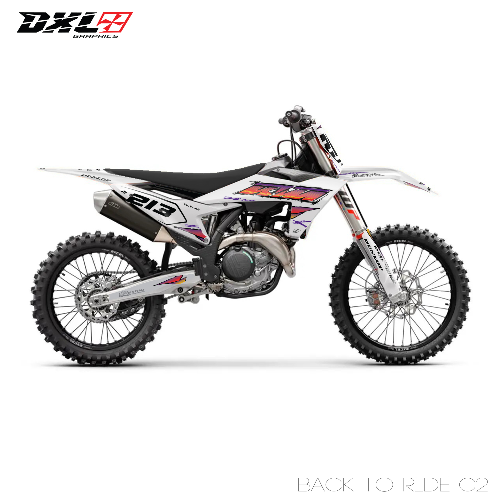 KTM SX-SXF EXC-EXC-F FULL GRAPHICS KIT