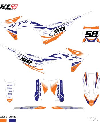 KTM SX-SXF EXC-EXC-F FULL GRAPHICS KIT
