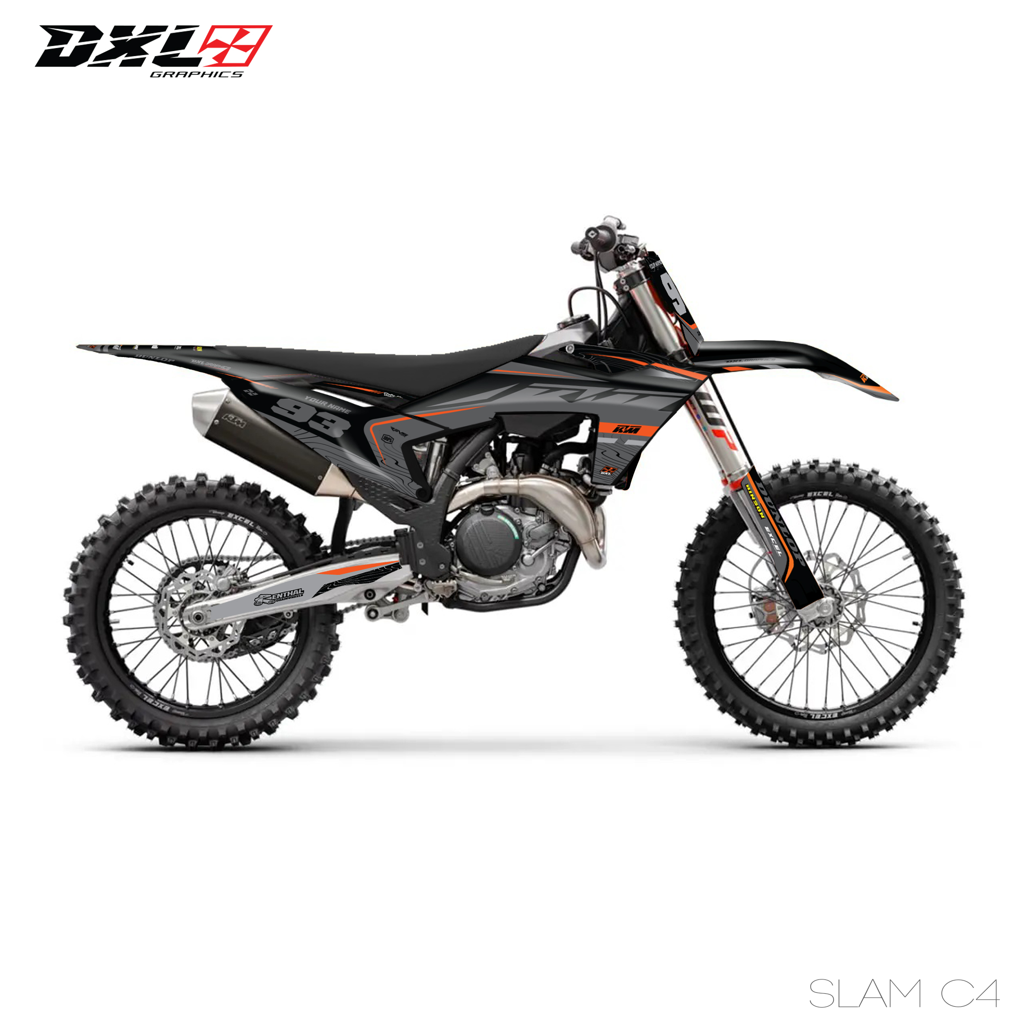 KTM SX-SXF EXC-EXC-F FULL GRAPHICS KIT