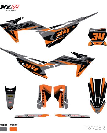KTM SX-SXF EXC-EXC-F FULL GRAPHICS KIT