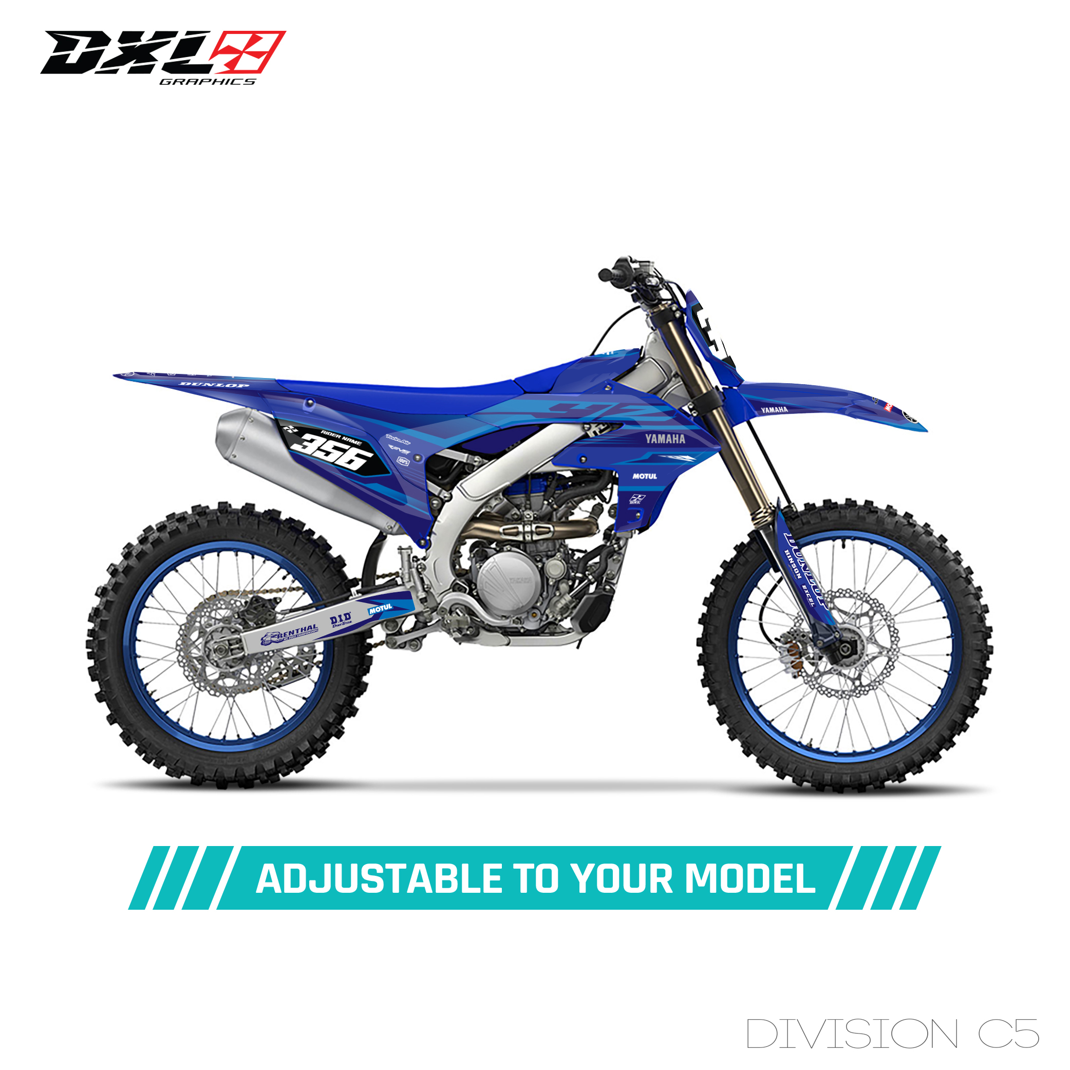 YAMAHA YZF 250 450 FULL GRAPHICS KIT