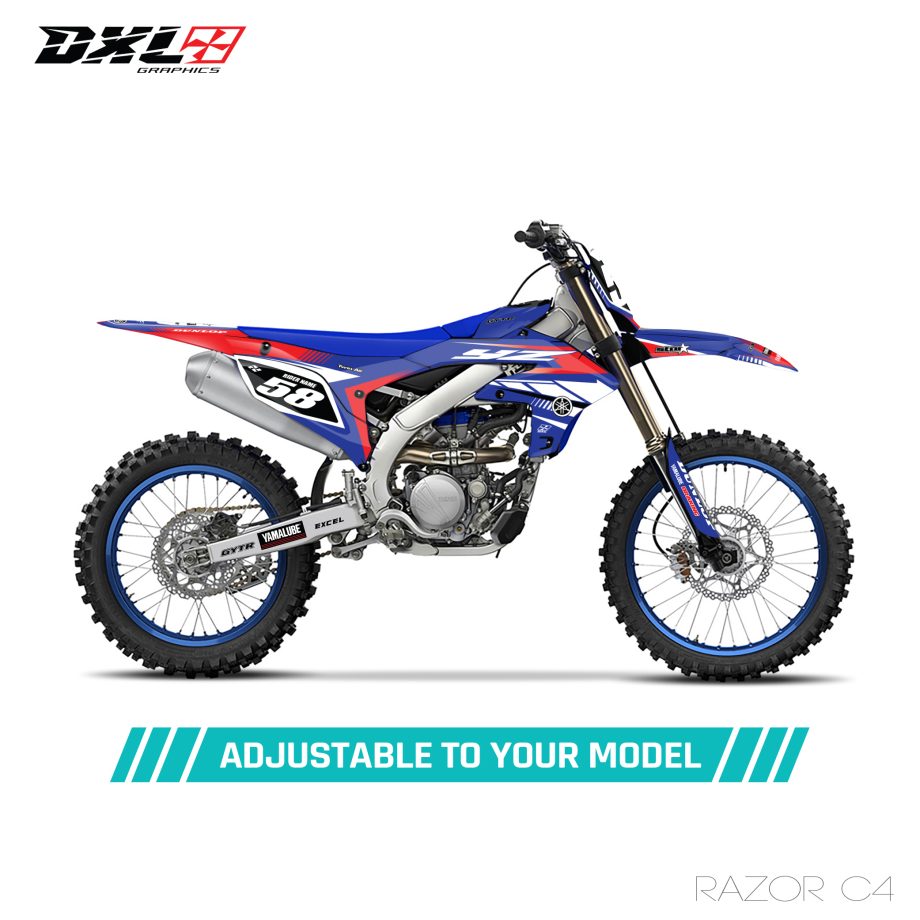 YAMAHA YZF 250 450 FULL GRAPHICS KIT