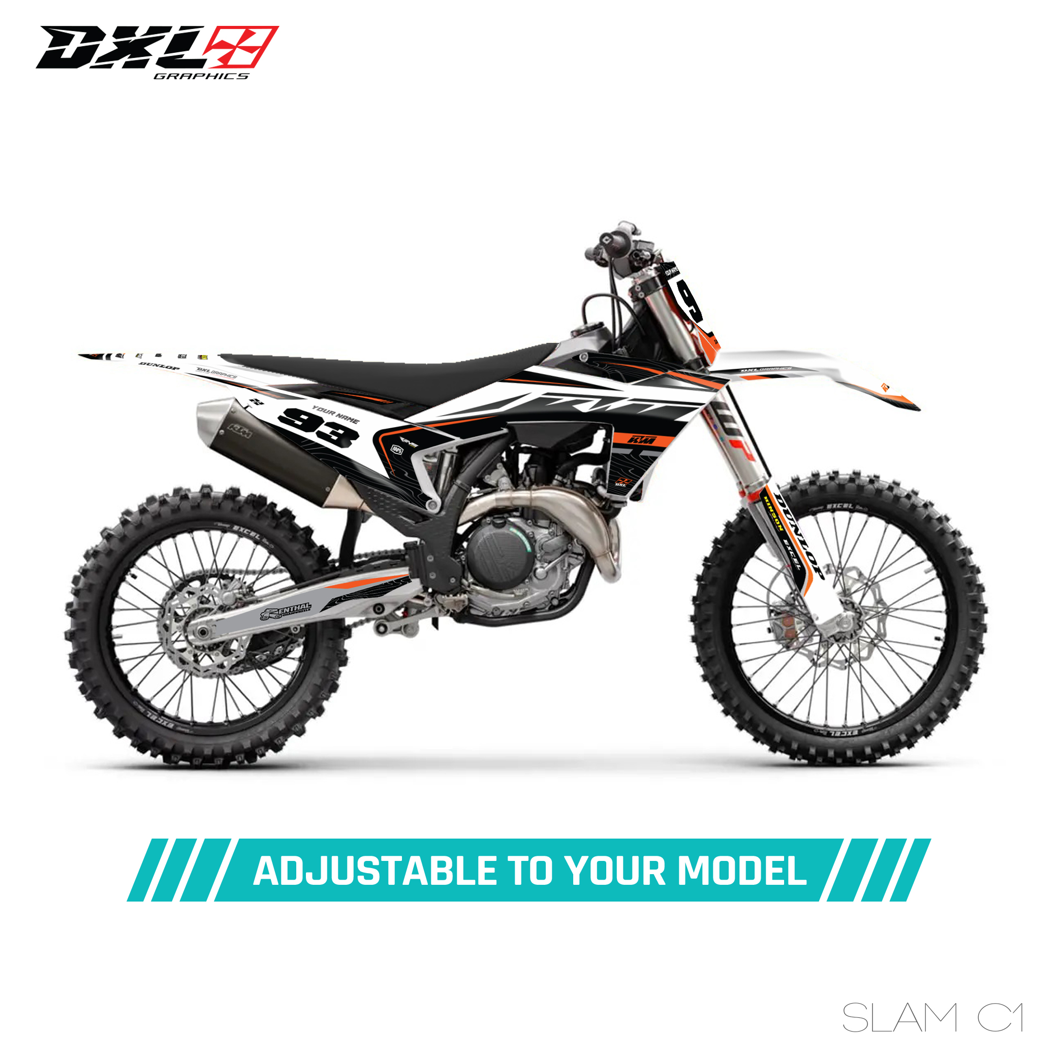 KTM SX-SXF EXC-EXC-F FULL GRAPHICS KIT