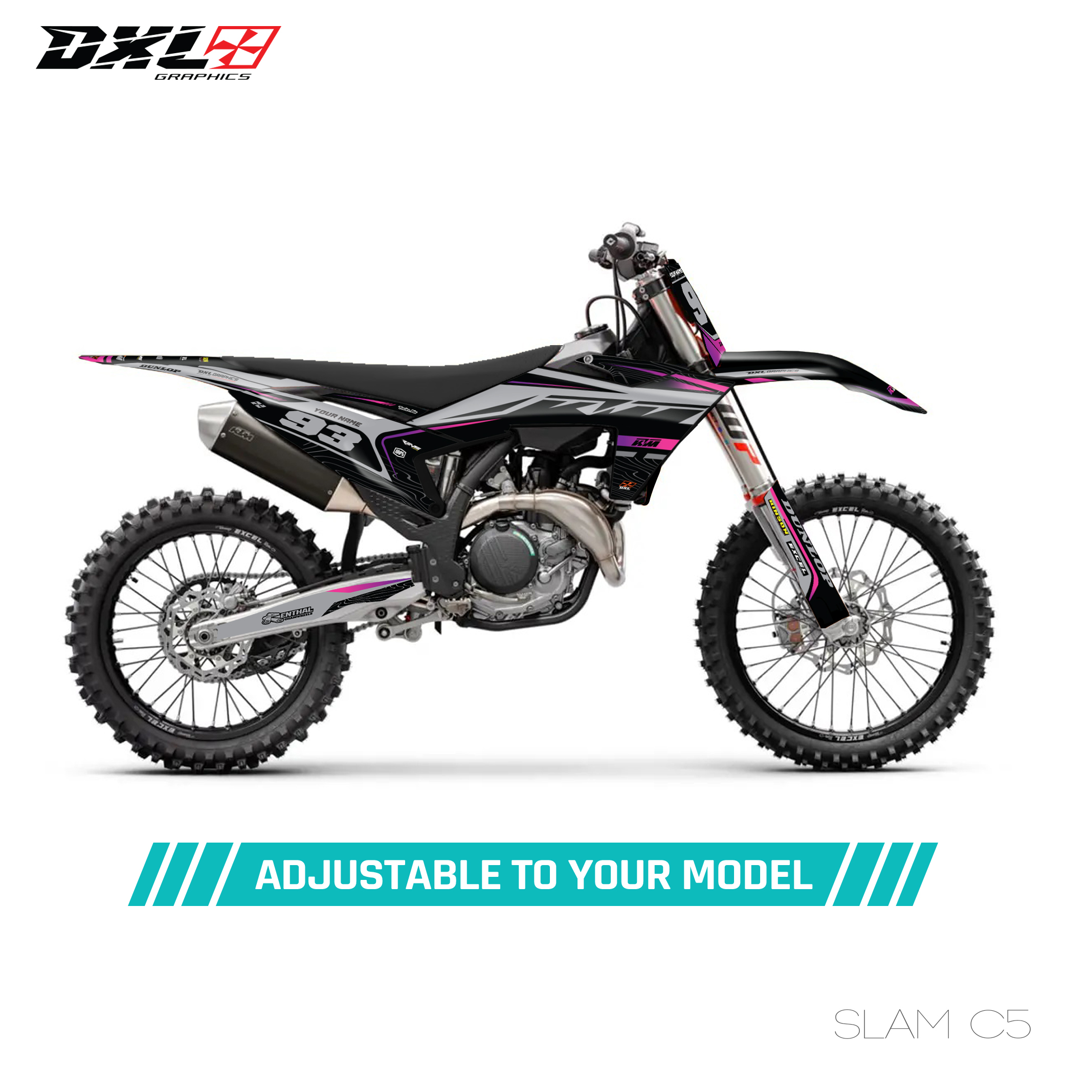 KTM SX-SXF EXC-EXC-F FULL GRAPHICS KIT