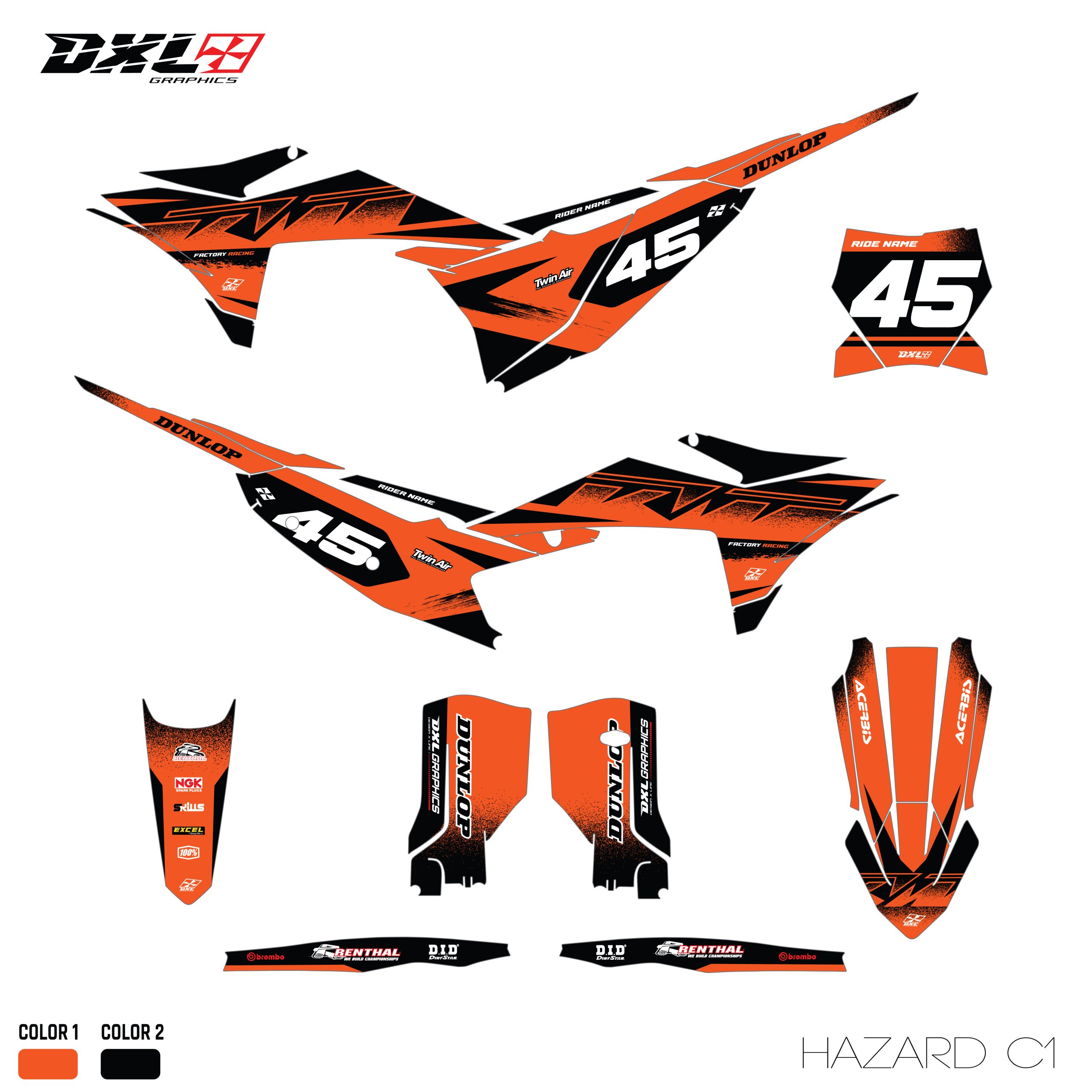 KTM SX-SXF HAZARD C1 - Image 2