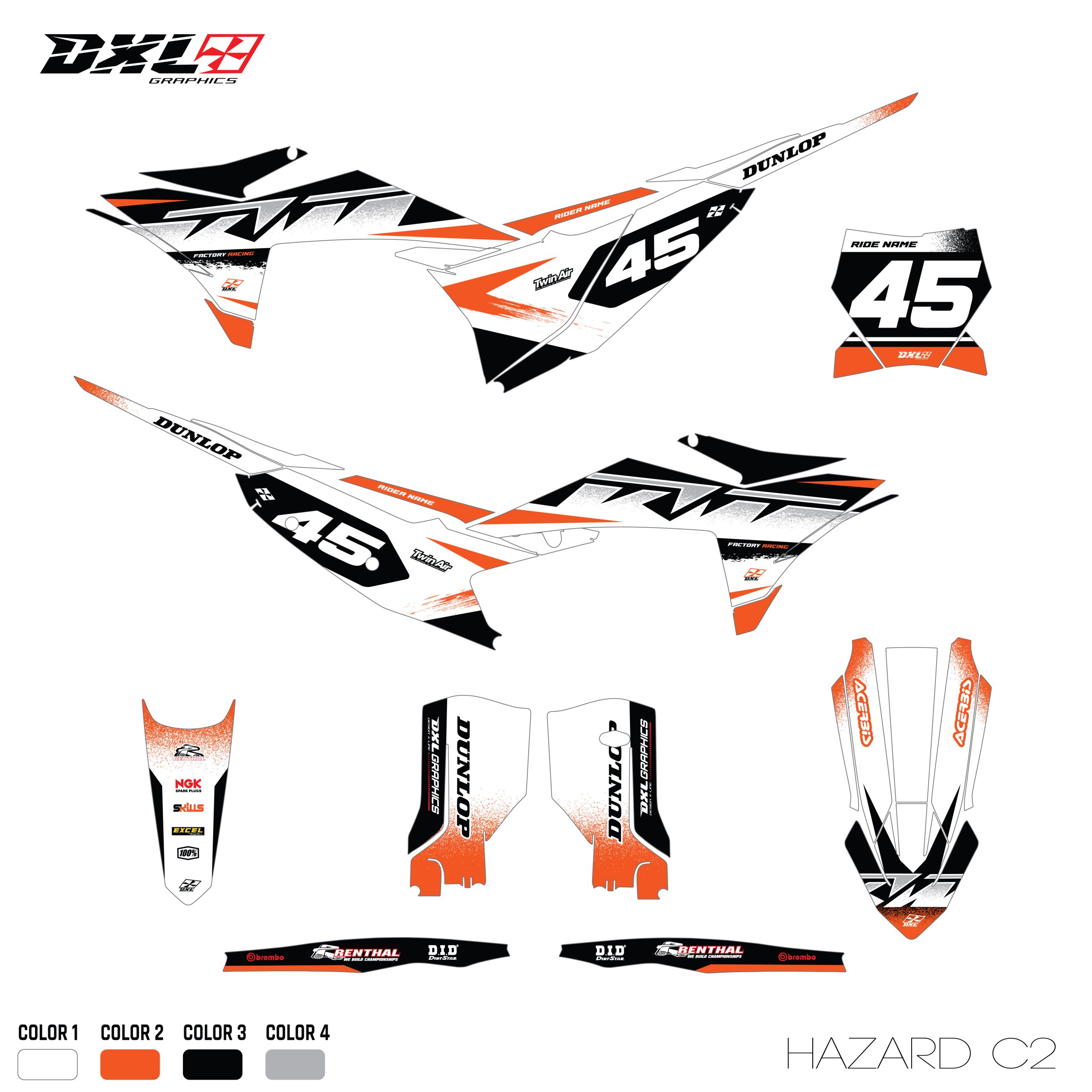 KTM SX-SXF HAZARD C2 - Image 2