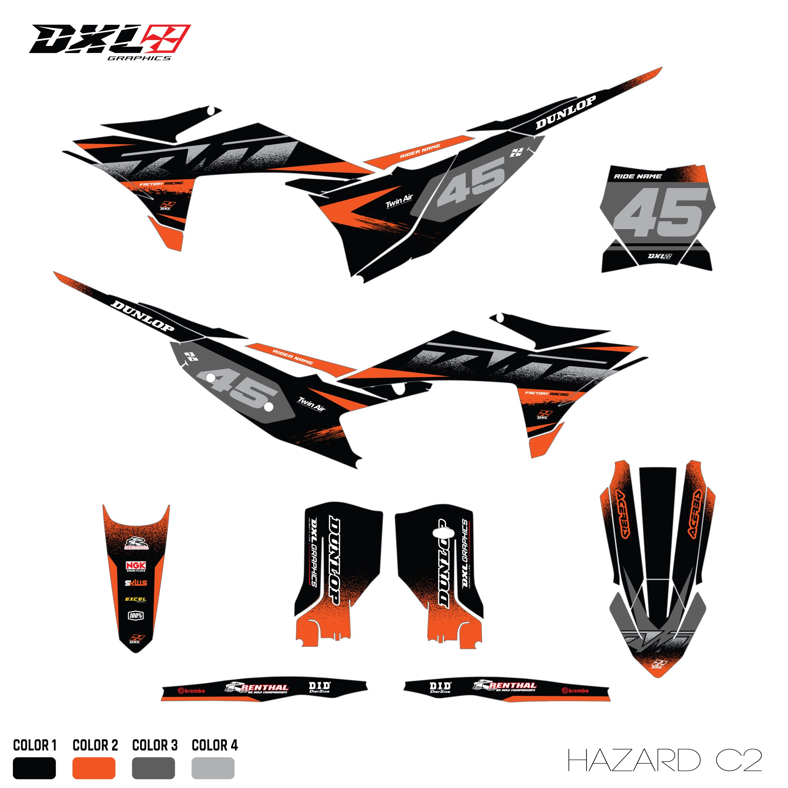 KTM SX-SXF HAZARD C3 - Image 2