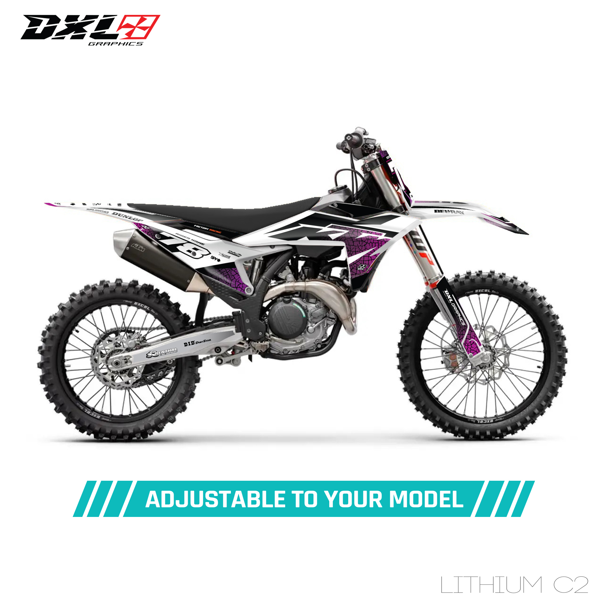 KTM SX-SXF EXC-EXC-F FULL GRAPHICS KIT