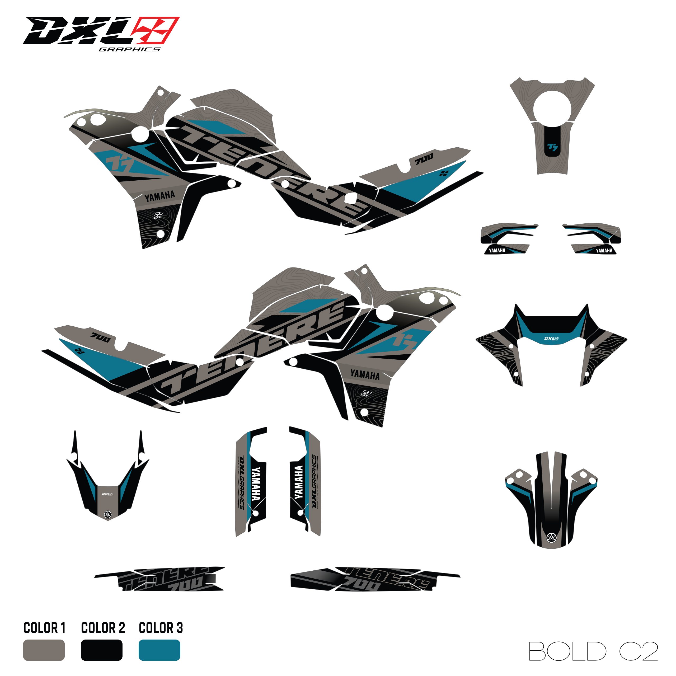 TENERE 700 FULL GRAPHICS KIT