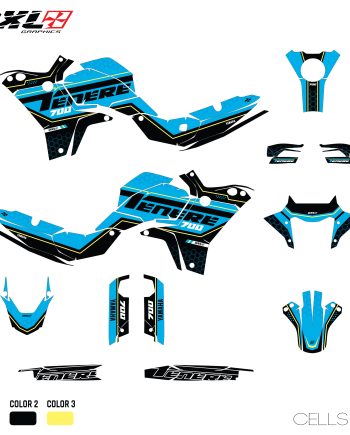 TENERE 700 FULL GRAPHICS KIT