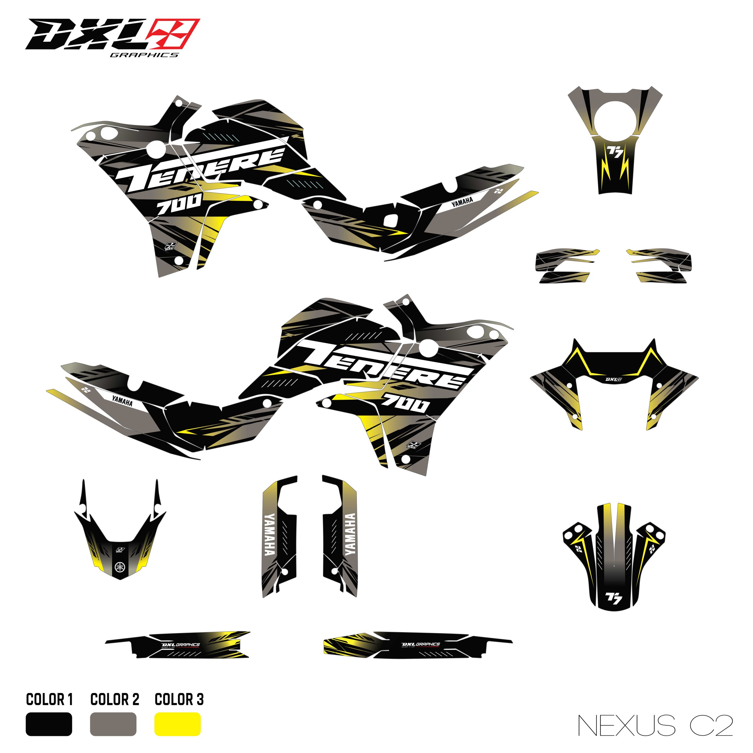 TENERE 700 FULL GRAPHICS KIT