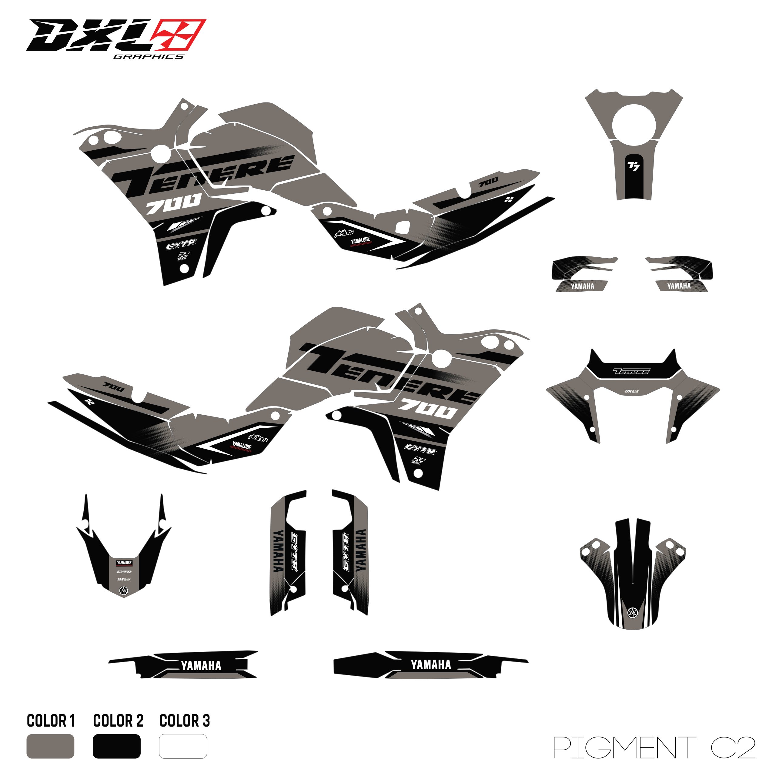 TENERE 700 FULL GRAPHICS KIT
