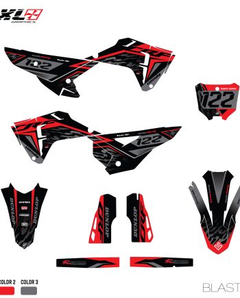HONDA CRF 250-CRF 450 FULL GRAPHICS KIT
