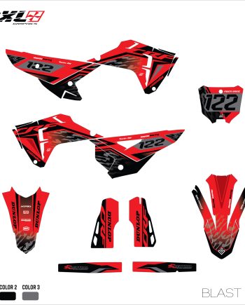 HONDA CRF 250-CRF 450 FULL GRAPHICS KIT
