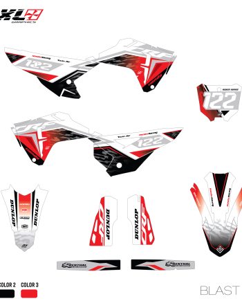 HONDA CRF 250-CRF 450 FULL GRAPHICS KIT