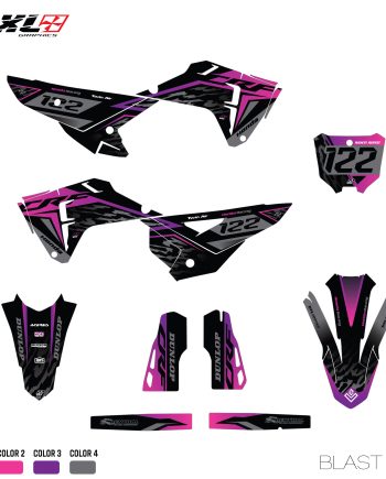 HONDA CRF 250-CRF 450 FULL GRAPHICS KIT