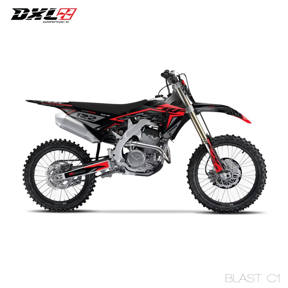 HONDA CRF 250-CRF 450 FULL GRAPHICS KIT