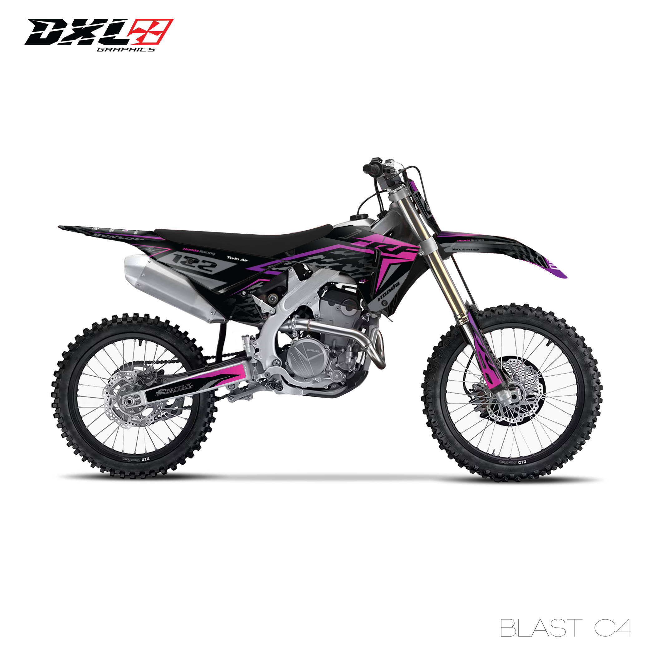 HONDA CRF 250-CRF 450 FULL GRAPHICS KIT