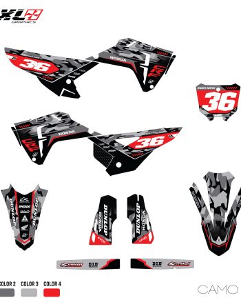 HONDA CRF 250-CRF 450 FULL GRAPHICS KIT