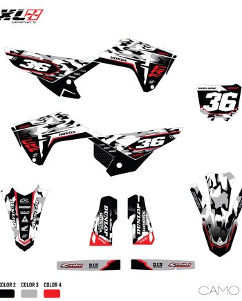 HONDA CRF 250-CRF 450 FULL GRAPHICS KIT