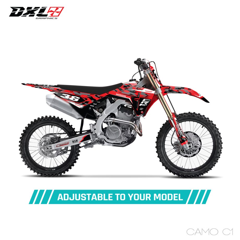 HONDA CRF 250-CRF 450 FULL GRAPHICS KIT