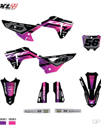 HONDA CRF 250-CRF 450 FULL GRAPHICS KIT