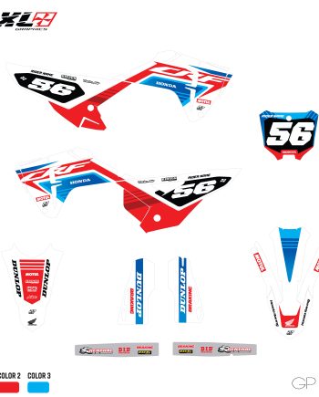 HONDA CRF 250-CRF 450 FULL GRAPHICS KIT