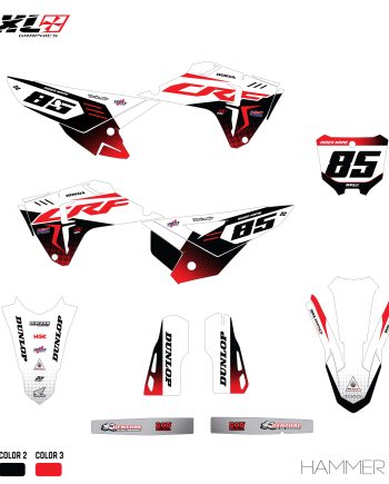 HONDA CRF 250-CRF 450 FULL GRAPHICS KIT