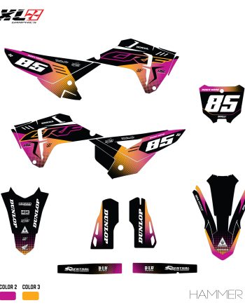 HONDA CRF 250-CRF 450 FULL GRAPHICS KIT