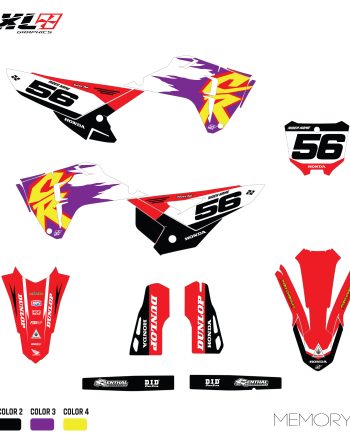 HONDA CRF 250-CRF 450 FULL GRAPHICS KIT