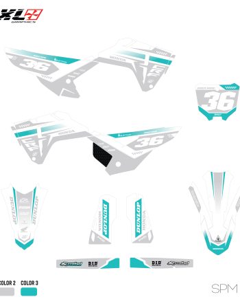 HONDA CRF 250-CRF 450 FULL GRAPHICS KIT
