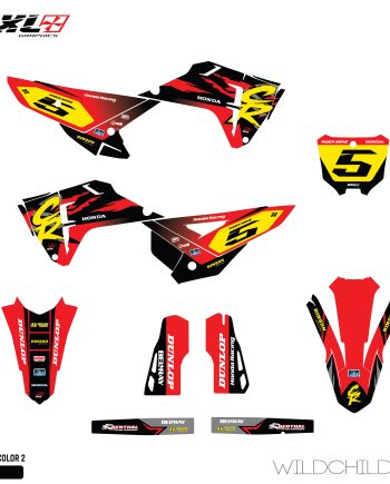 HONDA CRF 250-CRF 450 FULL GRAPHICS KIT