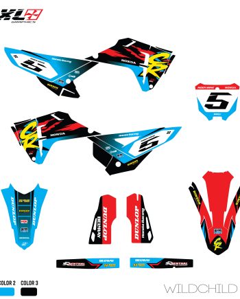 HONDA CRF 250-CRF 450 FULL GRAPHICS KIT