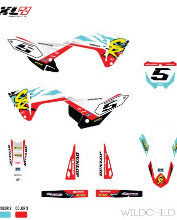 HONDA CRF 250-CRF 450 FULL GRAPHICS KIT