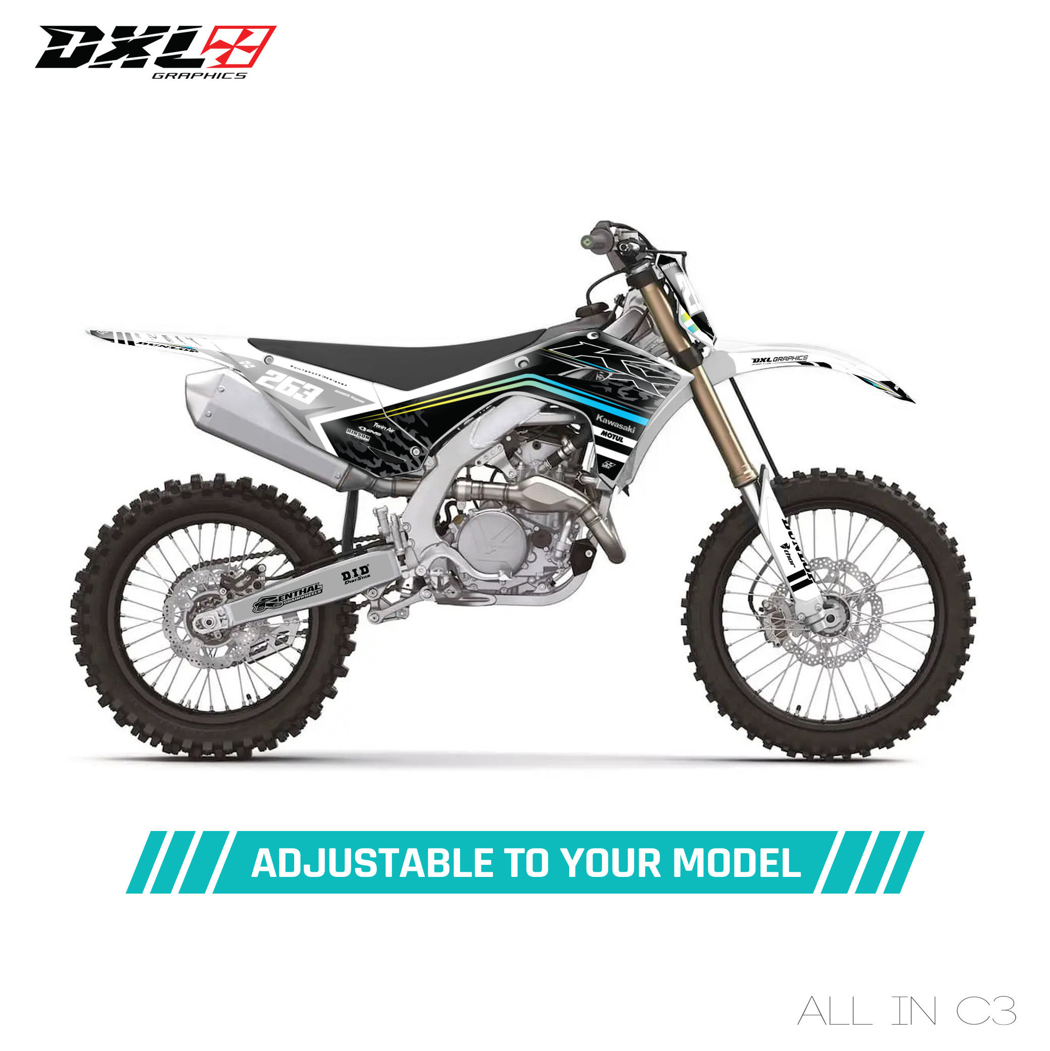 Kawasaki KXF ALL IN C3