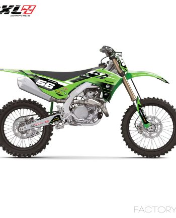 KAWASAKI KXF 250-KXF 450 FULL GRAPHICS KIT