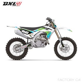 KAWASAKI KXF 250-KXF 450 FULL GRAPHICS KIT