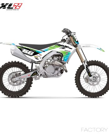 KAWASAKI KXF 250-KXF 450 FULL GRAPHICS KIT