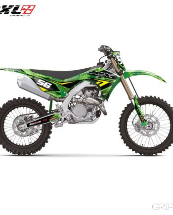 KAWASAKI KXF 250-KXF 450 FULL GRAPHICS KIT