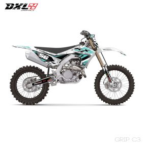 KAWASAKI KXF 250-KXF 450 FULL GRAPHICS KIT