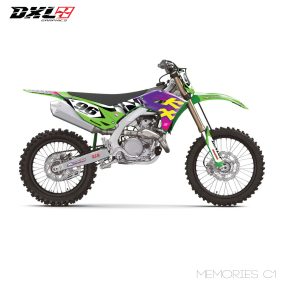 KAWASAKI KXF 250-KXF 450 FULL GRAPHICS KIT