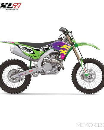 KAWASAKI KXF 250-KXF 450 FULL GRAPHICS KIT