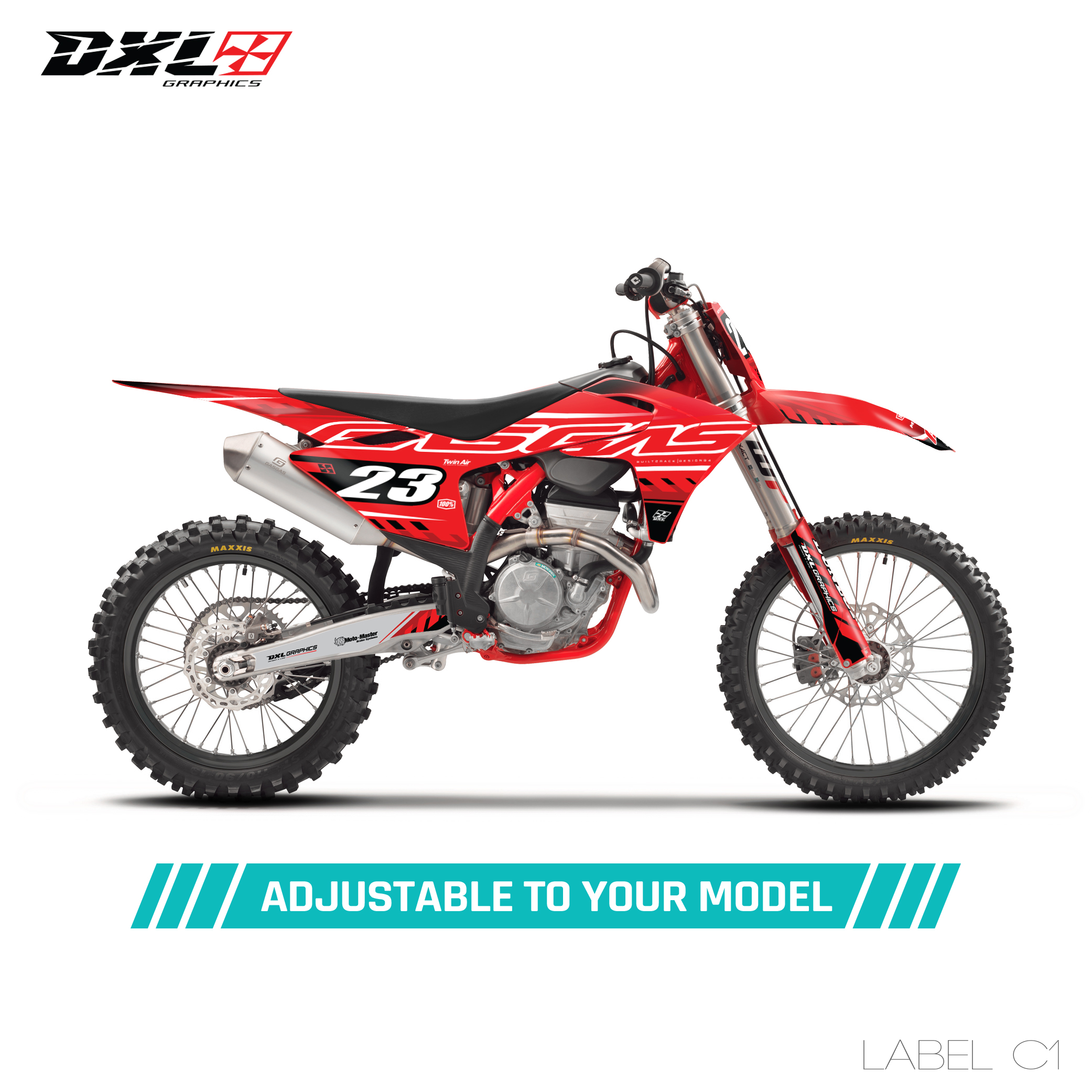 GAS GAS MC/MC-F LABEL C1