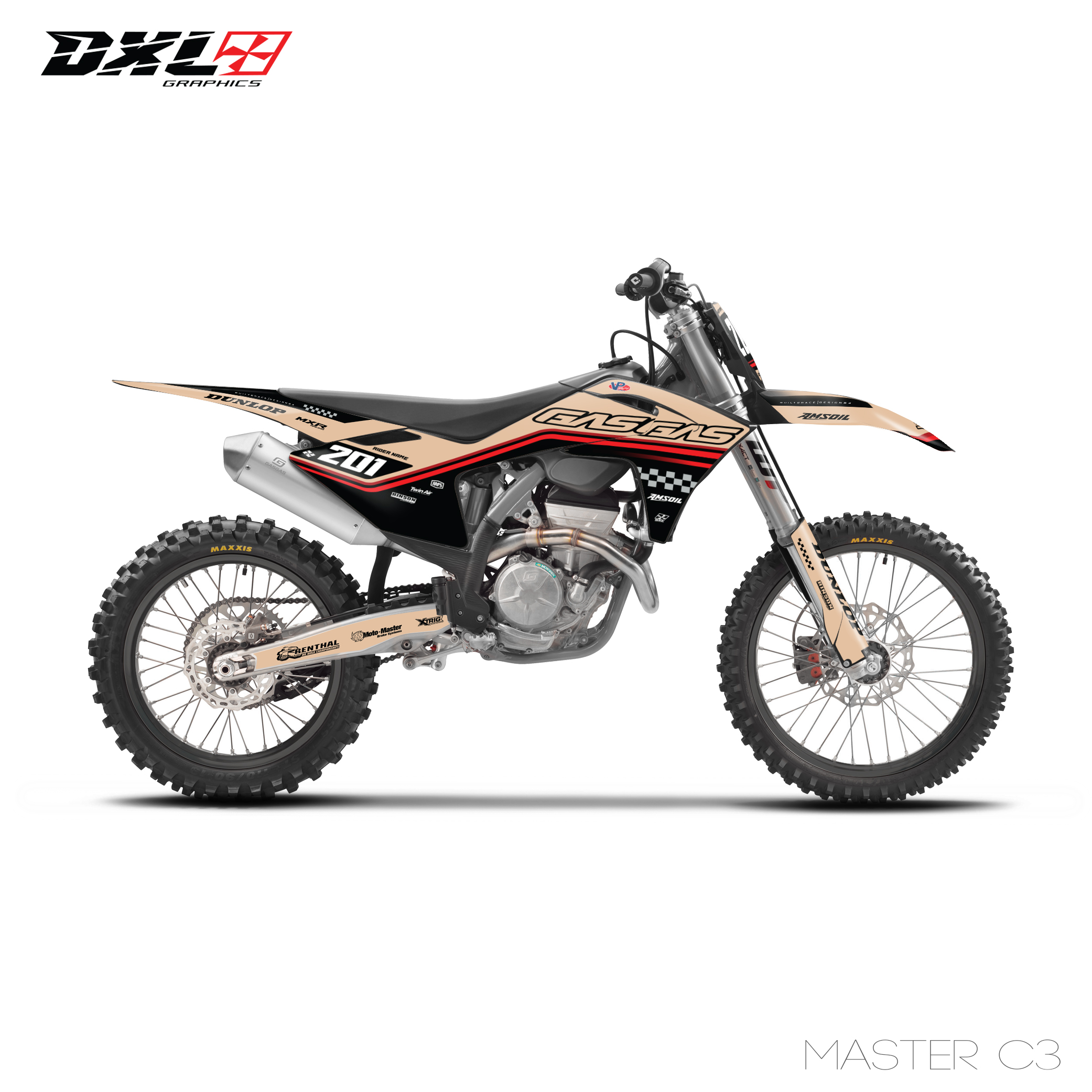 GAS GAS MC FULL GRAPHICS KIT