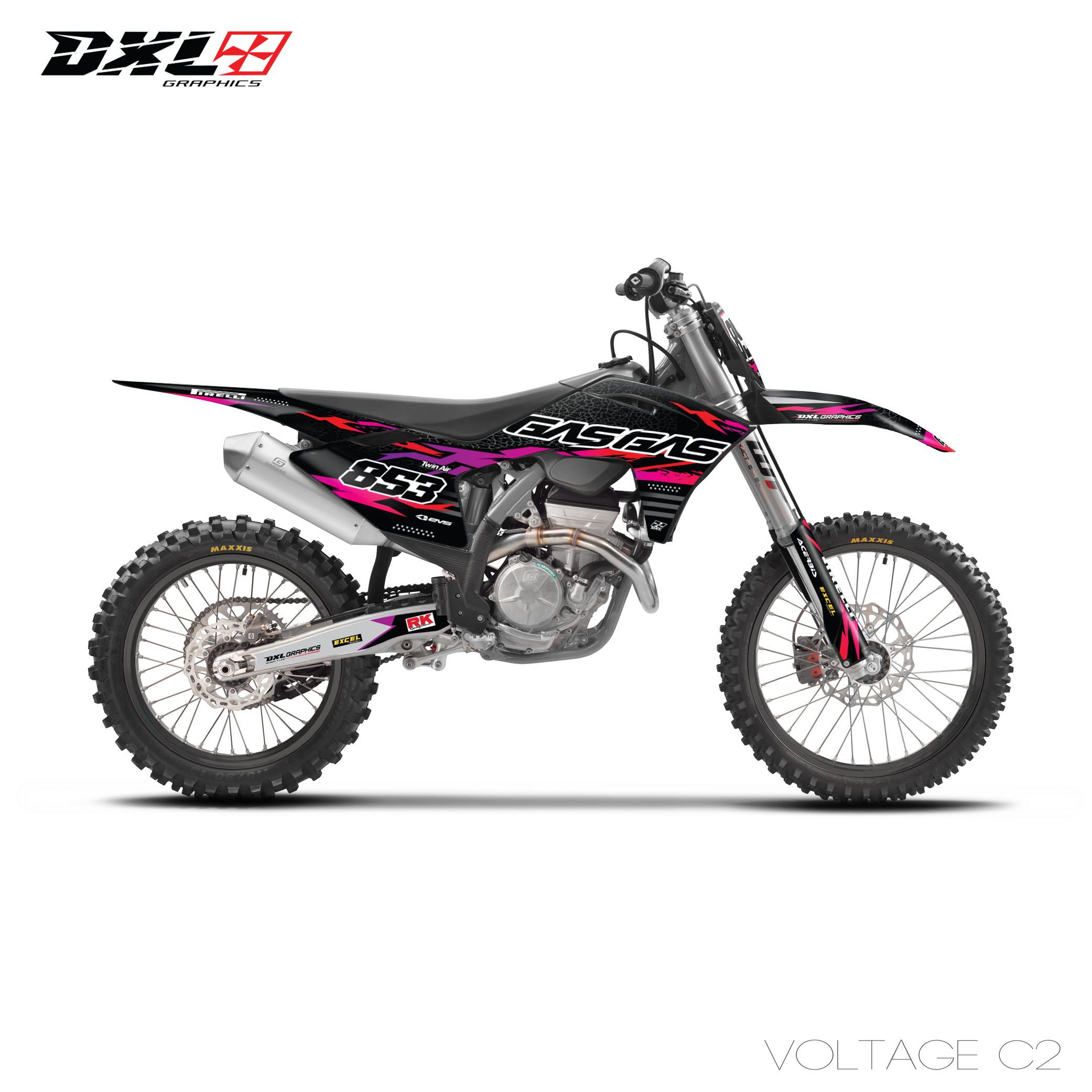 GAS GAS MC FULL GRAPHICS KIT