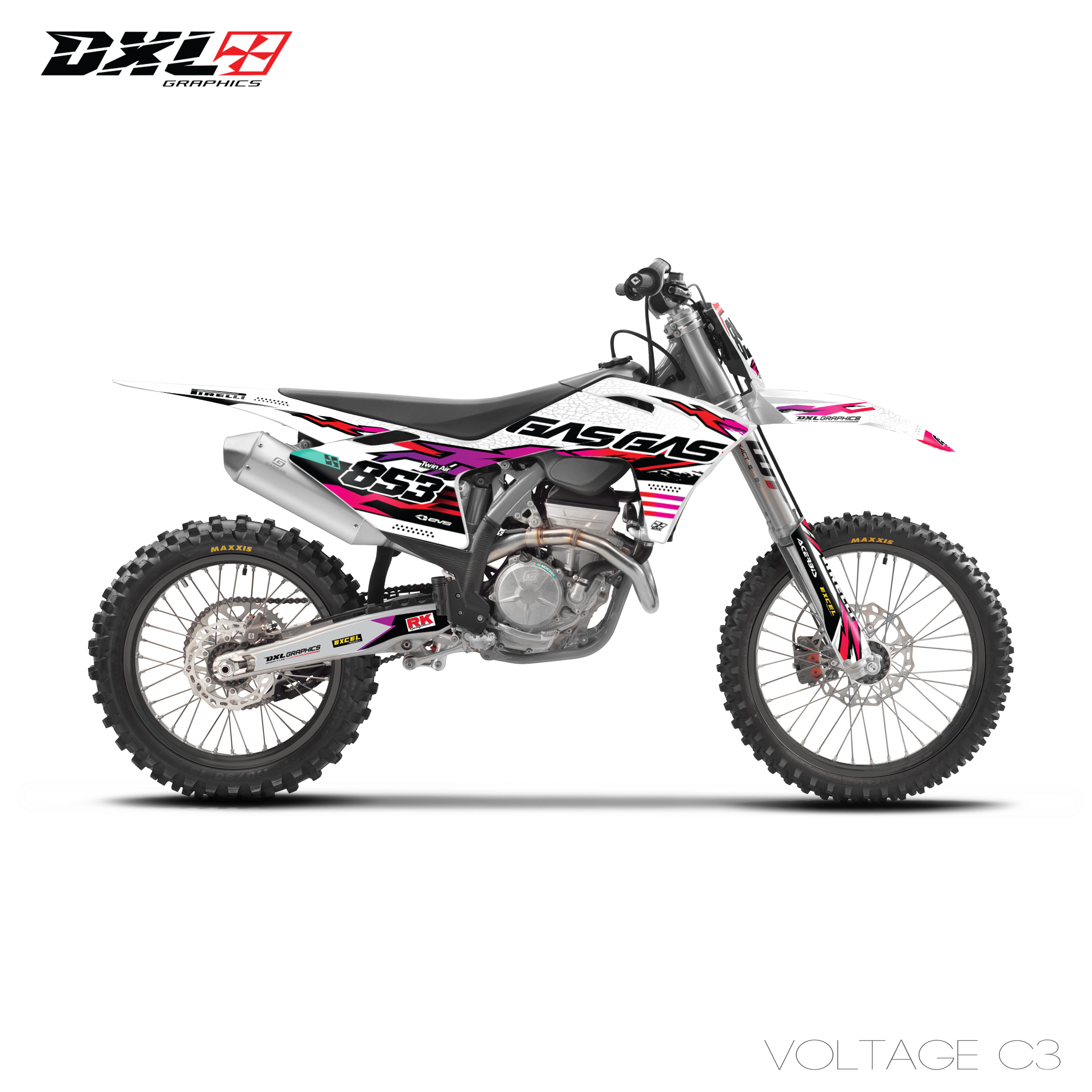 GAS GAS MC FULL GRAPHICS KIT