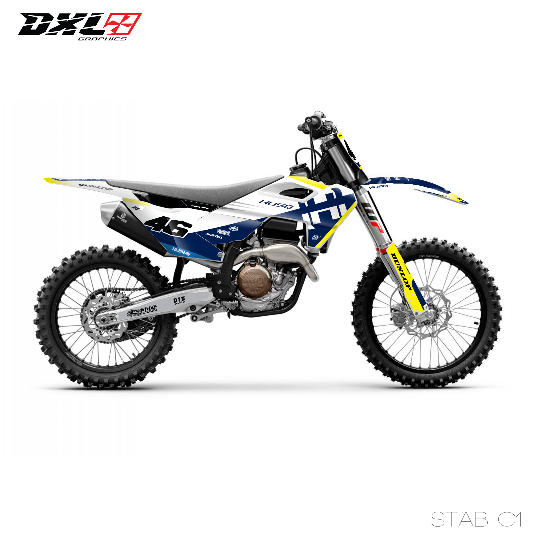 HUSQVARNA TC-FC FULL GRAPHICS KIT