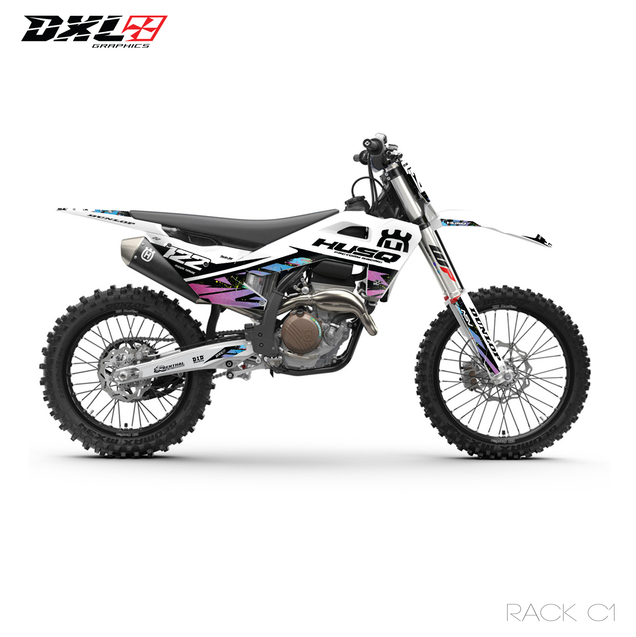 HUSQVARNA TC-FC FULL GRAPHICS KIT