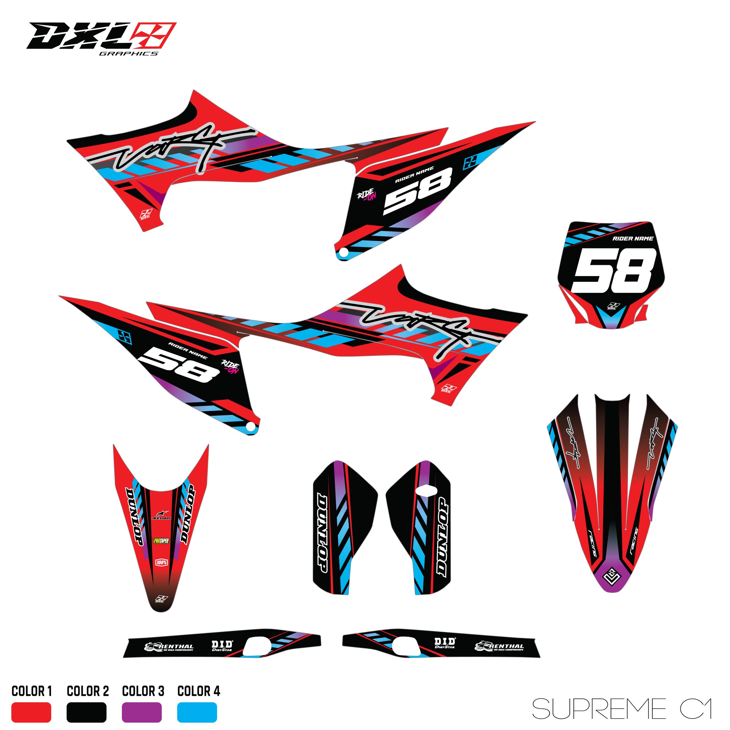 STARK VARG FULL GRAPHICS KIT